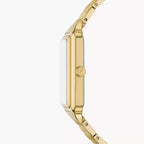 Fossil Raquel ES5398 Sun & Moon Mother of Pearl Gold-Tone Stainless Steel Women's Watch