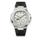 Patek Philippe Nautilus watch silver-white dial
