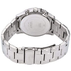 Guess Confetti W0774L7 Silver Tone Red Gradient Glitter Dial Watch
