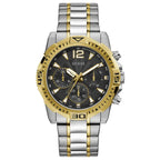 Guess Commander GW0056G4 Two-Tone Black Dial Watch