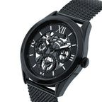 Guess GW0368G3 Men's All-Black Mesh Bracelet Watch