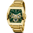 Guess Phoenix GW0456G3 Men's Gold-Tone & Green Dial Watch