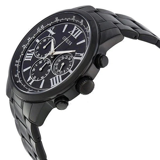 Guess Horizon W0379G2 Black Ion-Plated Chronograph Look Watch