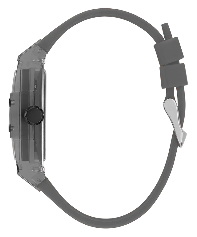 Guess Phoenix GW0203G9 Grey Translucent Polycarbonate Rubber Watch
