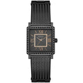 Guess Highline W0826L4 Black Mesh Square Crystal Ladies Watch
