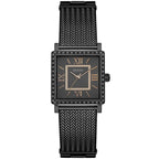 Guess Highline W0826L4 Black Mesh Square Crystal Ladies Watch