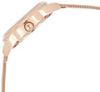 Guess Whisper W1084L3 Rose Gold Mesh Crystal Dial Women's Watch
