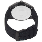 Guess Odyssey W1108G5 Men's Black Case Blue Accents Rubber Watch