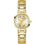 Guess Crystal Clear GW0470L2 Gold Case Transparent Crystal Dial Gold Metal Women's Watch