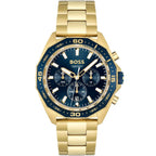 Hugo Boss Energy 1513973 Gold-Tone Blue Dial Chronograph Men's Watch