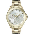 Original Hugo Boss Majesty Women's Watch - Gold Steel & Crystal Dial (1502445)