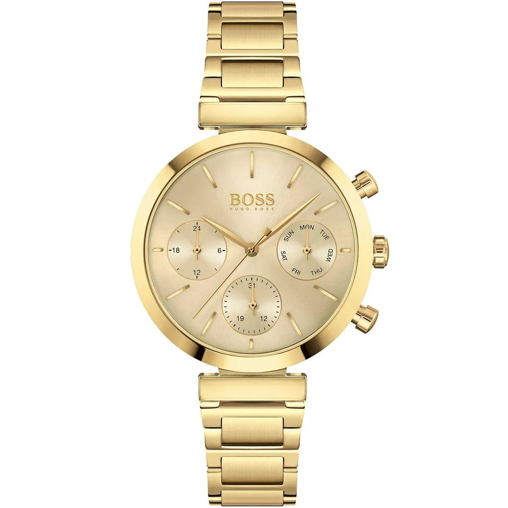 Original Hugo Boss Majesty Women's Watch - Full Gold Steel (1502532)