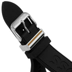 Hugo Boss Volane 1513953 Silver Case Black Rubber Strap Men's Watch