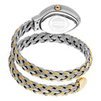 Just Cavalli Novara Women's Watch – Two-Tone Gold & Silver Case & Bracelet with Dark Green Dial (JC1L264M0065)