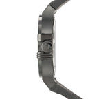 Maserati Potenza R8851108010 Black Case Black Leather Red Stitching Watch
