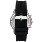 Maserati Sfida R8871640002 Men's Two-Tone Watch Black Rubber