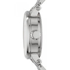Fossil Original Boyfriend ME3067 Automatic Skeleton Silver Stainless Steel Watch