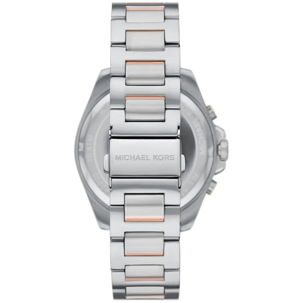 Michael Kors Brecken MK9065 Two-Tone Silver & Rose Gold Men's Watch