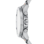 Michael Kors Brecken MK9065 Two-Tone Silver & Rose Gold Men's Watch
