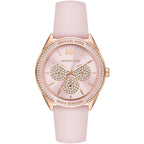 Michael Kors Jessa MK6946 Rose Gold-Tone Pink Dial Pink Rubber Women's Watch