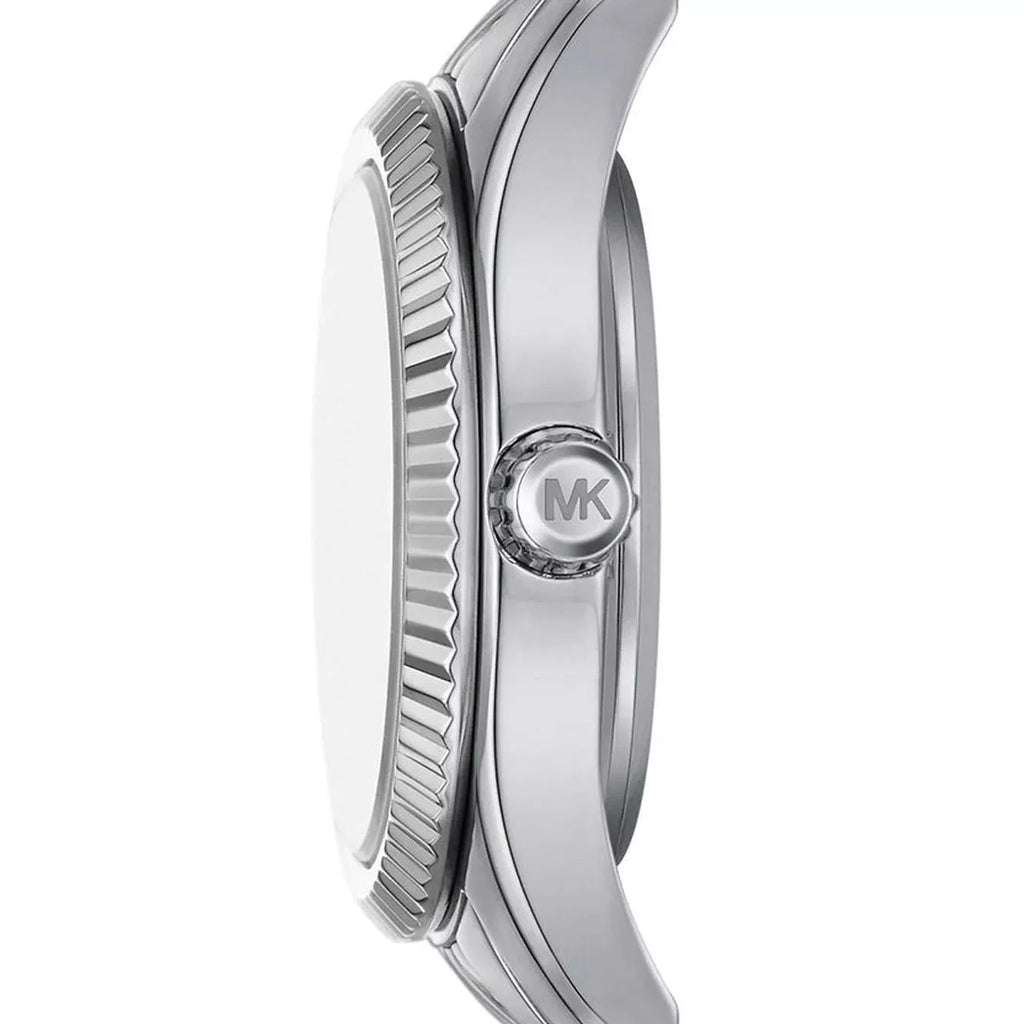 Michael Kors Lexington Mini MK4865 Two-Tone Navy Blue Pearl Dial Watch