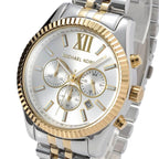 Michael Kors Lexington MK8344 Two-Tone Chronograph Watch