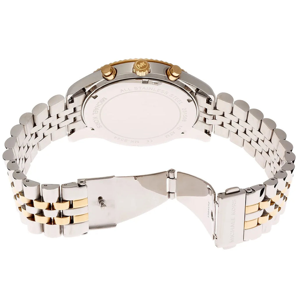 Michael Kors Lexington MK8344 Two-Tone Chronograph Watch