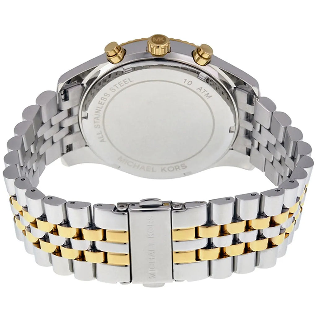 Michael Kors Lexington MK8344 Two-Tone Chronograph Watch