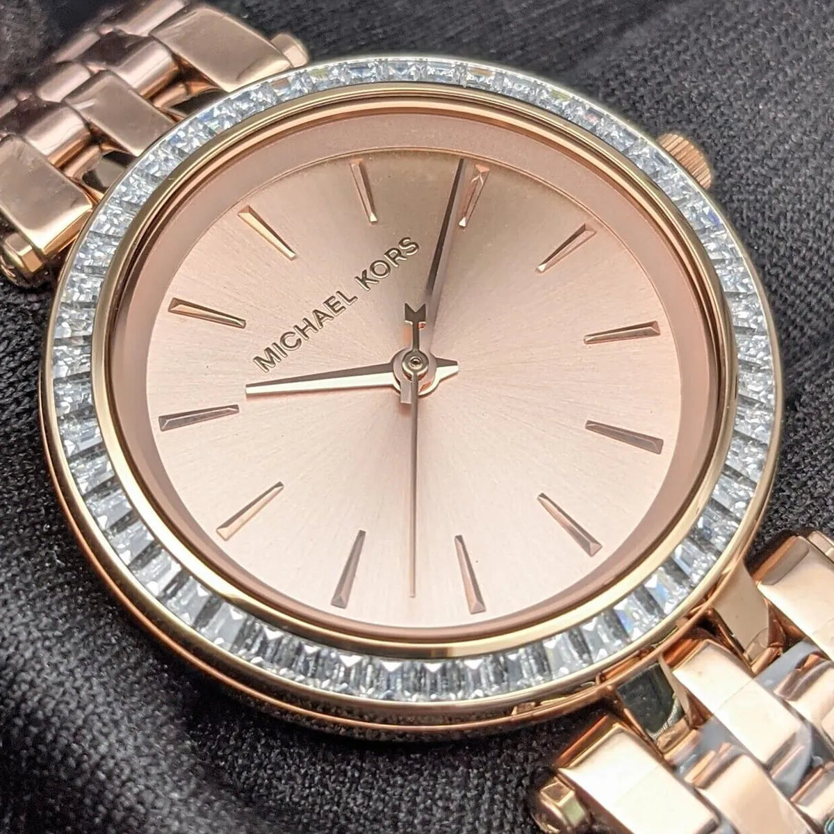 Michael Kors MK3366 Darci Mini Women’s Rose Gold Crystal Dial Watch
