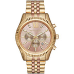 Michael Kors Lexington MK6473 Two-Tone Gold & Rose Gold Women's Watch