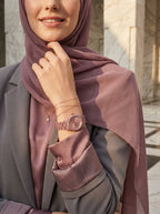 Michael Kors Petite Lexington MK7518LE Limited Edition Dusty Rose Stainless Steel Women's Watch