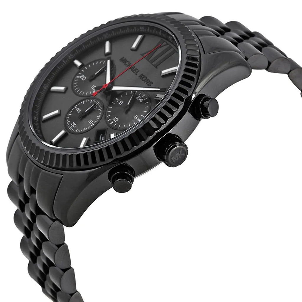 Michael Kors Lexington MK8320 All Black Stainless Steel Men's Watch