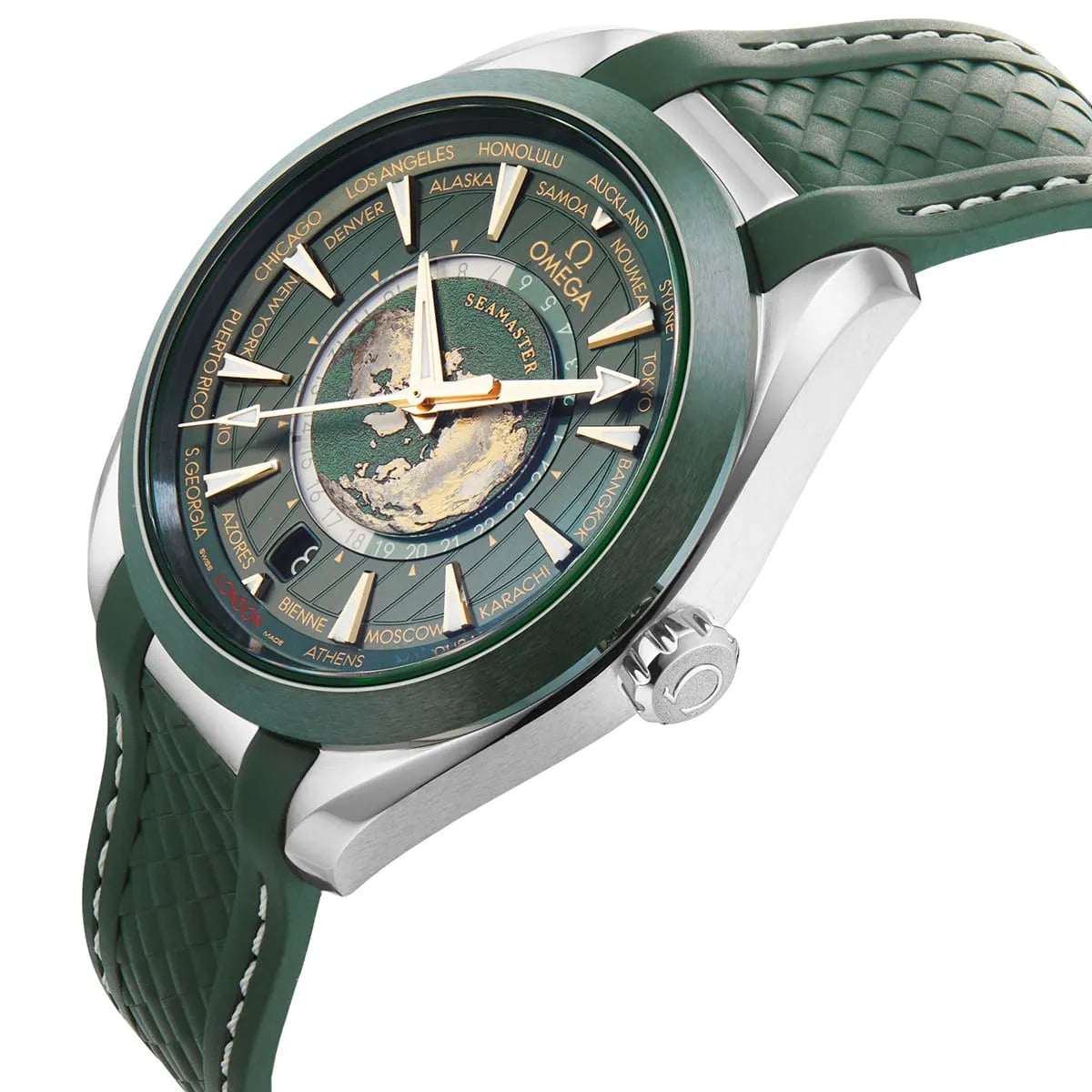 Omega Seamaster Aqua Terra 150M Co-Axial Master Chronometer Gmt Worldtimer 43mm - 3 Colors