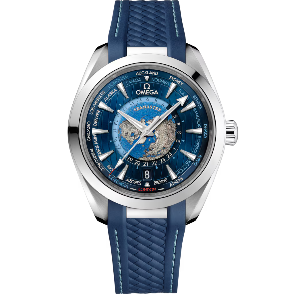 Omega Seamaster Aqua Terra 150M Co-Axial Master Chronometer Gmt Worldtimer 43mm - 3 Colors