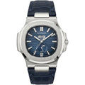 Patek Philippe Men’s Nautilus Blue Dial Annual Calendar Watch