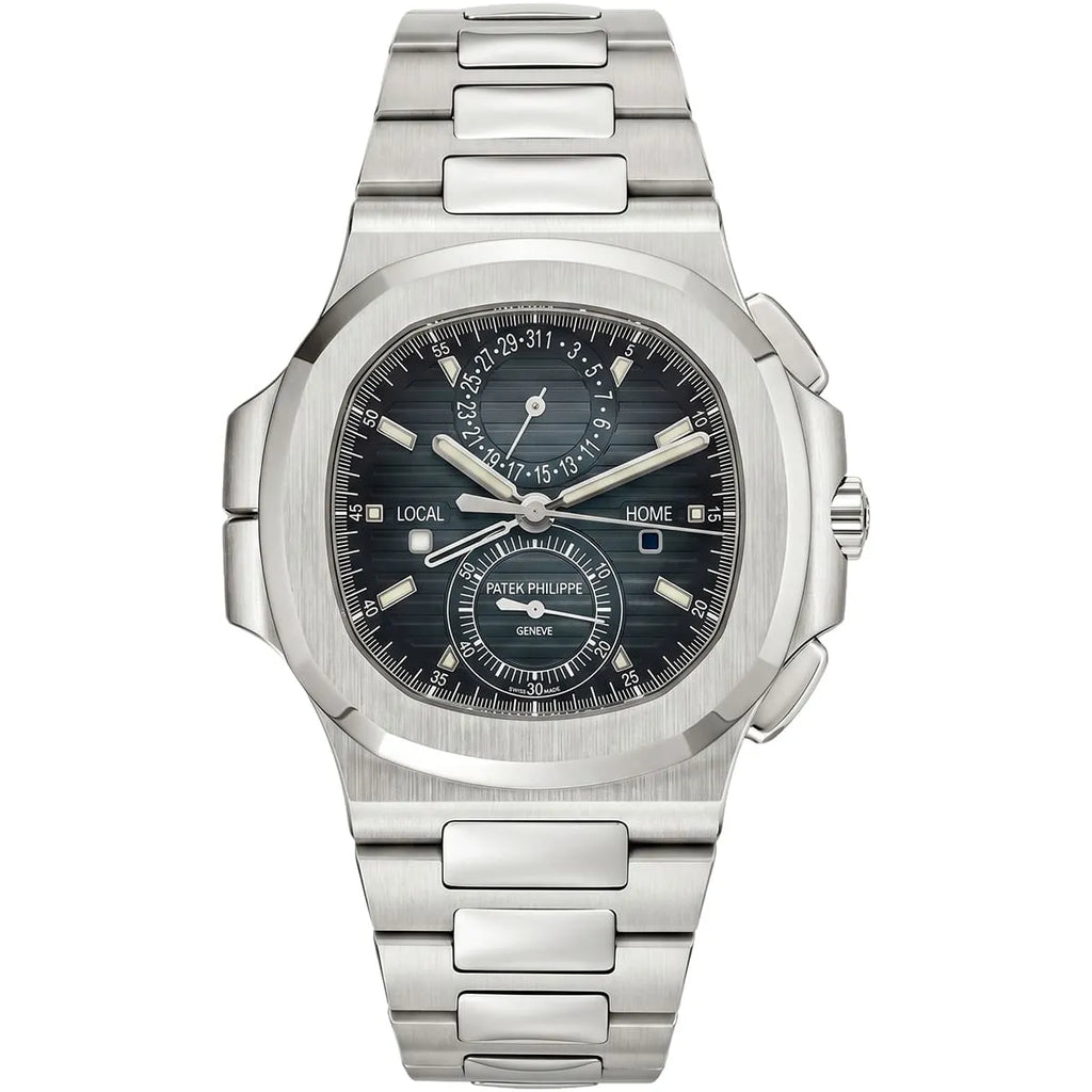Patek Philippe Watch Men’s Nautilus Travel Time Chronograph