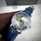 Patek Philippe Men’s Skeleton Dial Rose Gold Tone Watch – 6821G