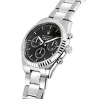Maserati Competizione R8853100023 Silver Black Dial Metal Men's Watch