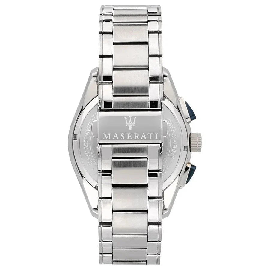 Maserati Traguardo R8873612014 Silver-Tone Blue Dial Men's Watch