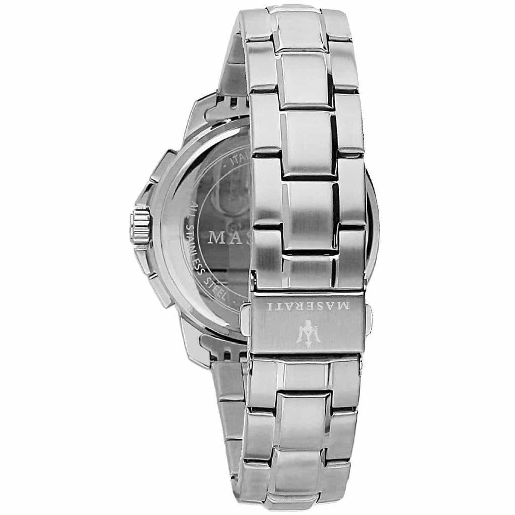 Maserati Successo R8873621006 Silver Gray Dial Chronograph Metal Men's Watch