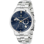 Maserati Ricordo R8873633001 Silver-Tone Blue Dial Men's Watch