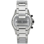 Maserati Sfida R8873640003 Silver-Tone White Panda Dial Men's Watch