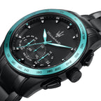Maserati Traguardo Aqua Edition R8873644002 Black Tiffany Men's Watch