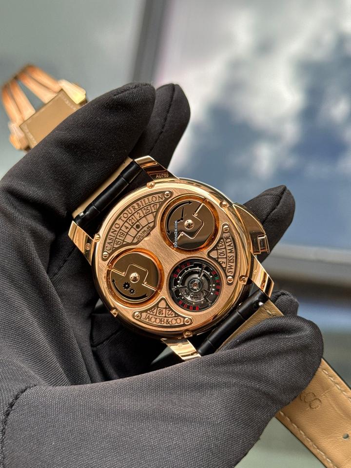 Jacob & Co. Limited Edition Casino Tourbillon 44mm Gold Men’s Watch