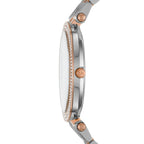 Michael Kors Darci MK3726 Two-Tone Watch with Rose Gold Celestial Star Dial