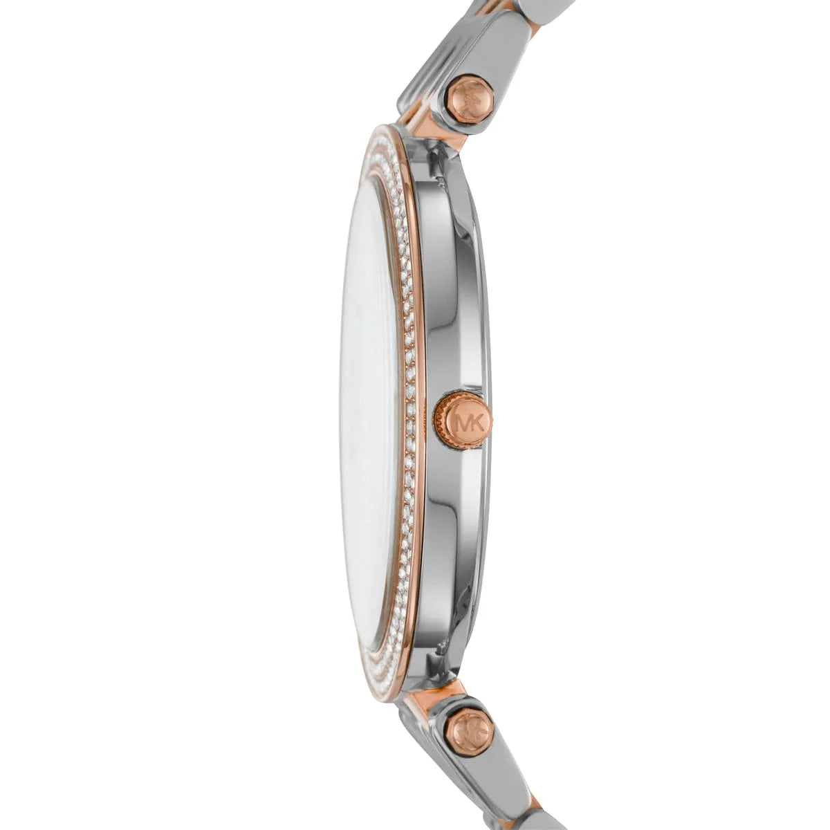 Michael Kors Darci MK3726 Two-Tone Watch with Rose Gold Celestial Star Dial
