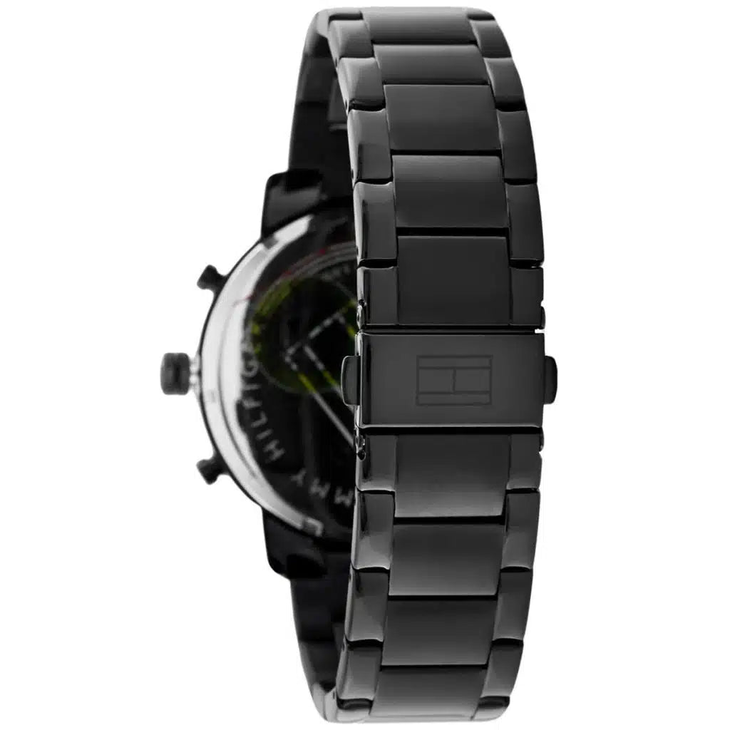Tommy Hilfiger Evan 1710410 All-Black Roman Dial Men's Watch
