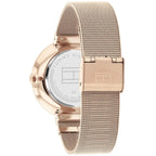 Tommy Hilfiger Lidia 1782538 Rose Gold Dial Rose Gold Mesh Women's Watch