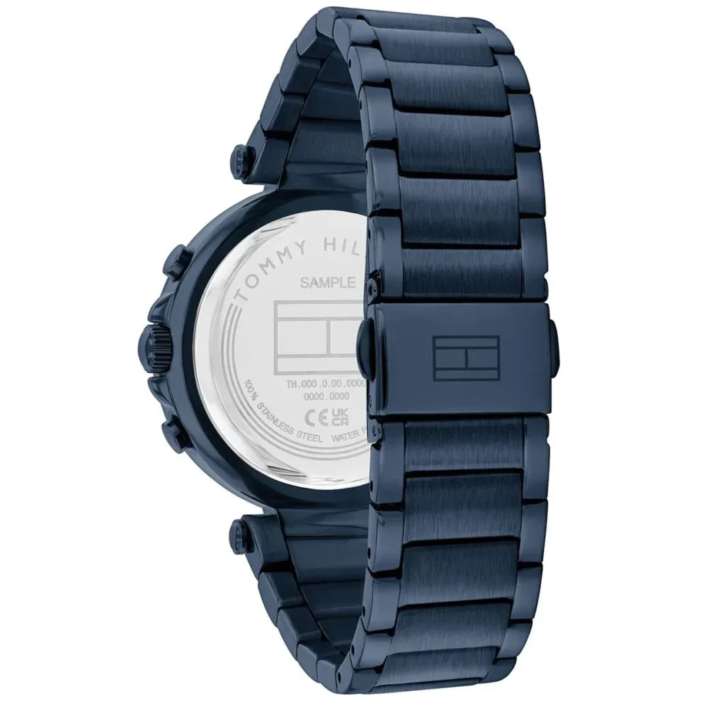 Tommy Hilfiger Emily 1782704 Full Navy Blue Crystal Bezel Women's Watch