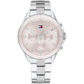 Tommy Hilfiger Mellie 1782706 Women's Silver Steel Watch with Pink Dial